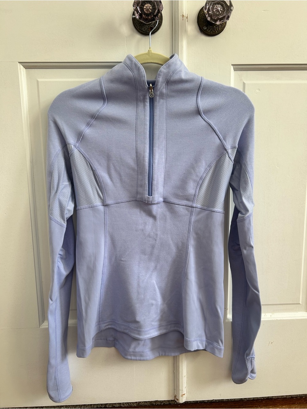 Women’s lululemon Light Lavender Quarter-Zip Performance Sweater